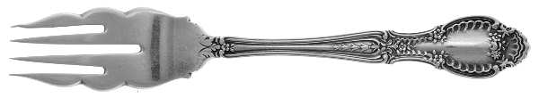 Richelieu (Sterling, 1892, No Monograms) Pastry Fork Variant