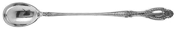 Richelieu (Sterling, 1892, No Monograms) Iced Tea Spoon