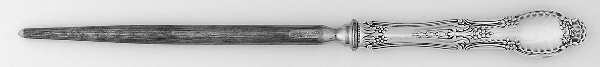 Richelieu (Sterling, 1892, No Monograms) Large Roast Steel Rod Knife Sharpener