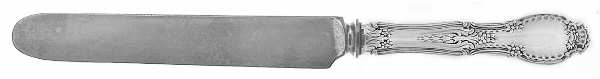 Richelieu (Sterling, 1892, No Monograms) Blunt Hollow Handle Knife W/Bolster