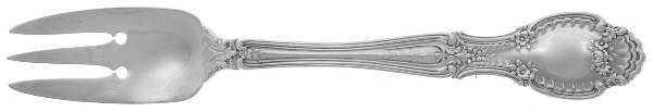 Richelieu (Sterling, 1892, No Monograms) 3-Tine Salad Fork
