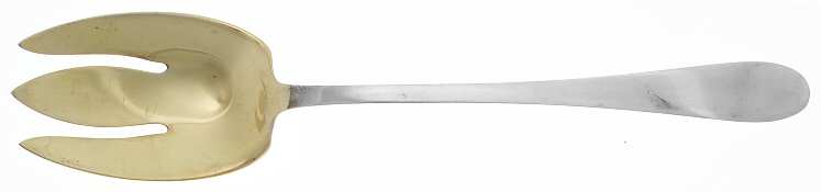 Salem (Sterling, 1956) Oversize Solid Salad Servng Fork