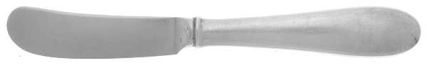 Salem (Sterling, 1956) Butter Spreader Hollow Hdl-Paddle/Stainless Blade