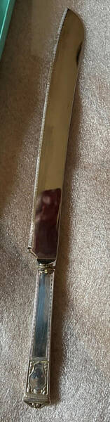 San Lorenzo (Sterling, 1916) Wedding Cake Knife with Stainless Blade