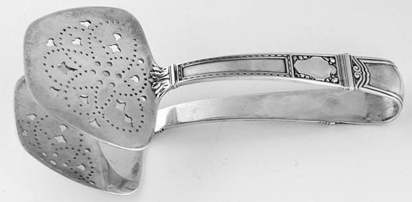 San Lorenzo (Sterling, 1916) Small Solid Sandwich Tongs