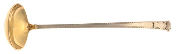 San Lorenzo (Sterling, 1916) Solid Piece Cream Ladle