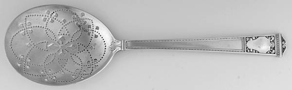 San Lorenzo (Sterling, 1916) Solid Pierced Egg Server
