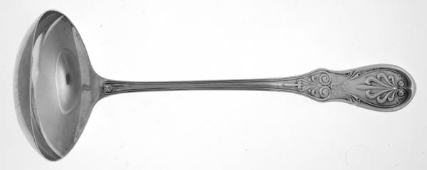 Saratoga (Sterling, 1870, No Monograms) Oyster Ladle Solid Piece