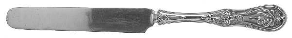 Saratoga (Sterling, 1870, No Monograms) Solid Tea/Child Knife