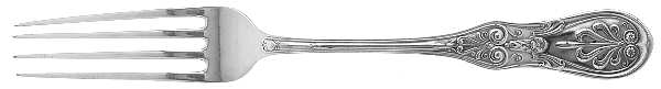 Saratoga (Sterling, 1870, No Monograms) Solid Youth Tea Fork