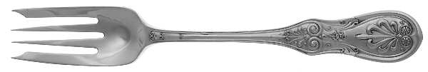 Saratoga (Sterling, 1870, No Monograms) Individual Salad Fork