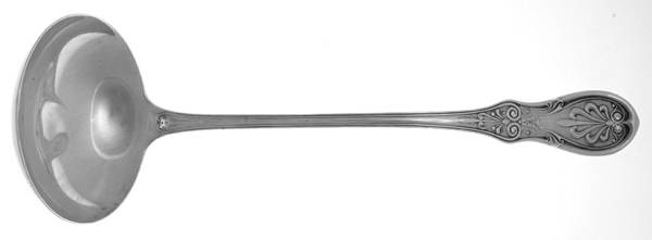 Saratoga (Sterling, 1870, No Monograms) Solid Soup Ladle