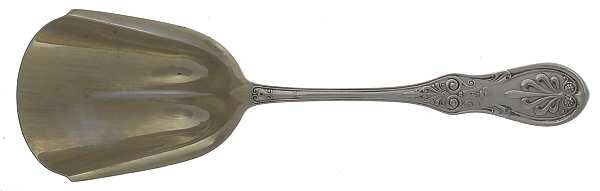 Saratoga (Sterling, 1870, No Monograms) Solid Berry Serving Scoop