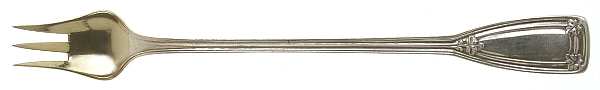 St. Dunstan (Sterling, 1909, No Monograms) Oyster Fork