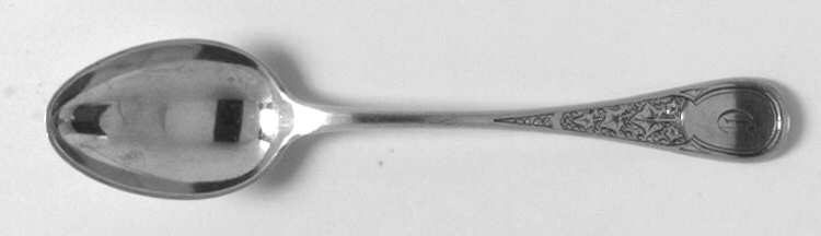 Antique Ivy (Sterling, 1870, No Monograms) Demitasse Spoon