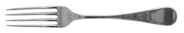 Antique Ivy (Sterling, 1870, No Monograms) Fork