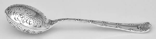 Wave Edge (Sterling, 1884) Solid Individual Tea Ball Spoon