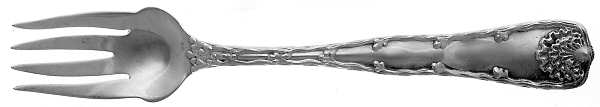 Wave Edge (Sterling, 1884) Individual Old Style Solid Fish Fork