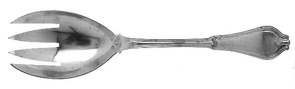 Whittier (Silverplate, 1907) Solid Serving Fork