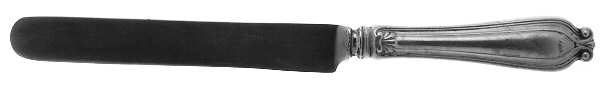 Whittier (Silverplate, 1907) Blunt Hollow Knife