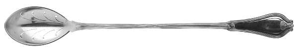 Whittier (Silverplate, 1907) Pierced Bowl Long Handle Olive Spoon