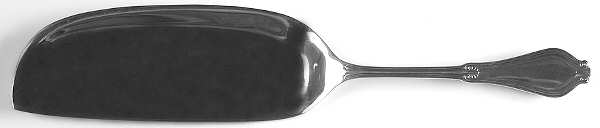 Whittier (Silverplate, 1907) Large Flat Handle Crumb Knife/Crumber