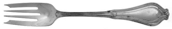Whittier (Silverplate, 1907) Individual Salad Fork