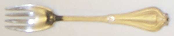 Whittier (Silverplate, 1907) Individual Solid Variant Fish Fork