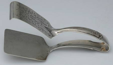 Winthrop (Sterling, 1909) Solid Piece Aspragus Tongs