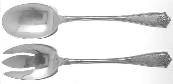 Winthrop (Sterling, 1909) (2 Pc) Solid Salad Set
