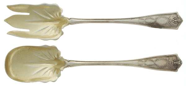 Winthrop (Sterling, 1909) (2 Pc) Solid Salad Set