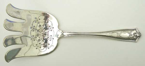 Winthrop (Sterling, 1909) Large Solid Asparagus Serving Fork