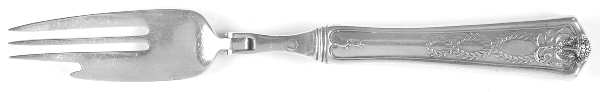 Winthrop (Sterling, 1909) Travel Fork with Silverplate Tines