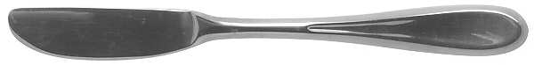 Aaragon (Stainless) Flat Handle Master Butter Knife