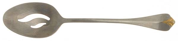 Parkhill Gold (Stainless) Pierced Tablespoon (Serving Spoon) by Tools of The Trade
