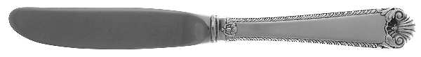 Lamerie (Sterling, 1936-1974) Modern Hollow Butter Spreader (Stainless)