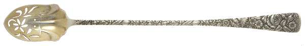 Arlington (Sterling, 1884) Pierced Bowl Long Handle Olive Spoon