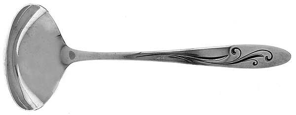 Awakening (Sterling, 1958, No Monograms) Solid Piece Cream Ladle