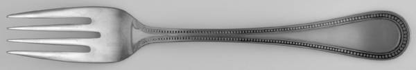 Beaded Antique (Stainless-Cutlery) Individual Salad Fork