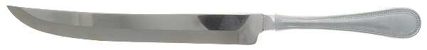 Beaded Antique (Stainless-Cutlery) Large Stainless Blade Roast Carving Knife