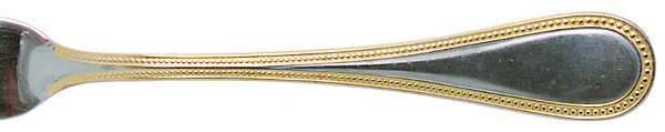 Beaded Antique Gold (Stainless, Gold Accent, Satn) by Towle Silver