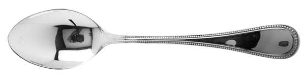 Beaded Antique (Silverplate, 1977) Place/Oval Soup Spoon