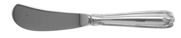 Benjamin Franklin (Sterling, 1904, T-Lion, No Mono) Butter Spreader Hollow Hdl-Paddle/Stainless Blade