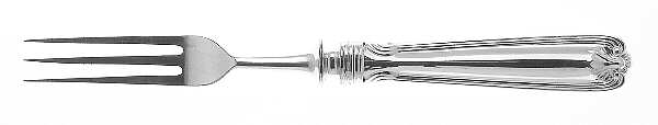 Benjamin Franklin (Sterling, 1904, T-Lion, No Mono) Individual Fruit Fork with Silverplate Tines