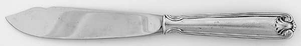 Benjamin Franklin (Sterling, 1904, T-Lion, No Mono) Individual Fish Knife with Stainless Blade