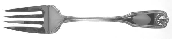 Benjamin Franklin (Sterling, 1904, T-Lion, No Mono) Individual Salad Fork