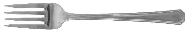 Beacon Hill (Stainless, Supreme Cutlery) Dessert Fork