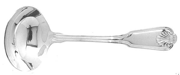 Boston Shell (Silverplate, 1987) Solid Gravy Ladle by Towle Silver