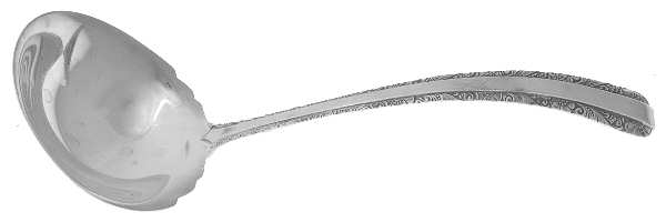 Candlelight (Sterling, 1934, No Monos) Solid Gravy Ladle