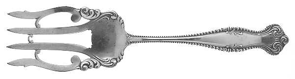Canterbury (Sterling, 1893) Solid Salad Serving Fork